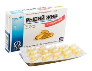 Рыбий Жир Реалкапс капсулы 700мг Очищенный 30 шт. РеалКапс