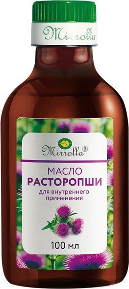 Мирролла масло Расторопши пищевое 100мл Мирролла Мирролла масло Расторопши пищевое 100мл Мирролла
