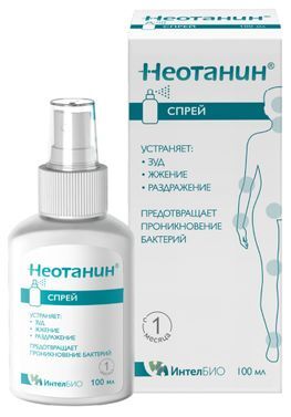 Неотанин спрей 100мл Неотанин спрей 100мл