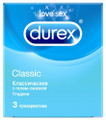Дюрекс презервативы Классик 3 шт.