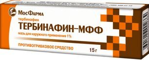 Тербинафин-мфф 1% 15г мазь Тербинафин-мфф 1% 15г мазь