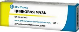 Цинковая Мазь 10% 30г мазь для наружного применения Московская фармацевтическая фабрика Цинковая Мазь 10% 30г мазь для наружного применения Московская фармацевтическая фабрика