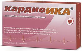 Кардиоика 10г гранулы гомеопатические Кардиоика 10г гранулы гомеопатические