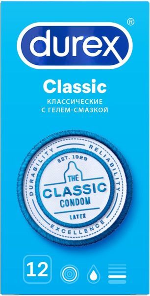 Дюрекс презервативы Классик 12 шт. Ssl Healthcare Manufacturing S.A. Дюрекс презервативы Классик 12 шт. Ssl Healthcare Manufacturing S.A.