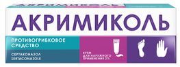 Акримиколь 2% 30г крем для наружного применения