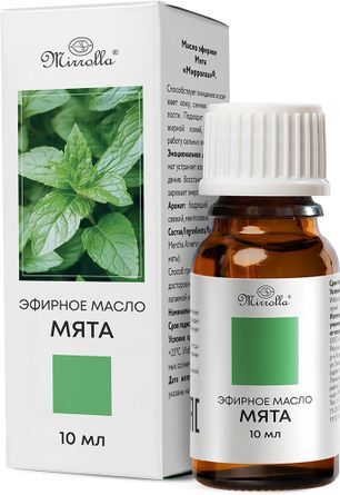 Мирролла масло эфирное Мята 10мл Мирролла Мирролла масло эфирное Мята 10мл Мирролла