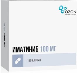 Иматиниб 100мг 120 шт. капсулы Иматиниб 100мг 120 шт. капсулы