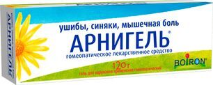 Арнигель 120г гель для наружного применения гомеопатический