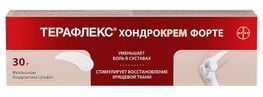 Терафлекс Хондрокрем Форте 1%+5% 30г крем для наружного применения Нижфарм Терафлекс Хондрокрем Форте 1%+5% 30г крем для наружного применения Нижфарм