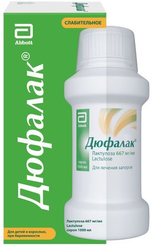 Дюфалак 667мг/мл 1000мл сироп Дюфалак 667мг/мл 1000мл сироп