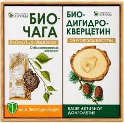Байкальская легенда биодигидрокверцетин 5г+биочага 13г порошок набор интенсив Байкальская легенда биодигидрокверцетин 5г+биочага 13г порошок набор интенсив