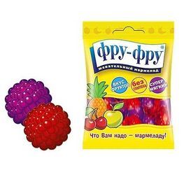Фру-Фру мармелад жевательный Ежевика (Ягодки) 30г The Candy Plus Sweet Factory. s.r.o. Фру-Фру мармелад жевательный Ежевика (Ягодки) 30г The Candy Plus Sweet Factory. s.r.o.