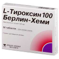 L-Тироксин 100 Берлин-Хеми 50 шт. таблетки