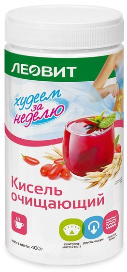 Леовит биослимика кисель диетический очищающий 400г Леовит биослимика кисель диетический очищающий 400г
