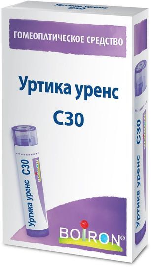 Уртика уренс с30 4г гранулы гомеопатические