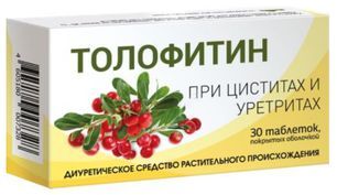 Толофитин 30 шт. таблетки покрытые оболочкой Толофитин 30 шт. таблетки покрытые оболочкой