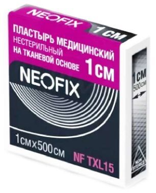 Неофикс пластырь медицинский на тканевой основе 1х500см