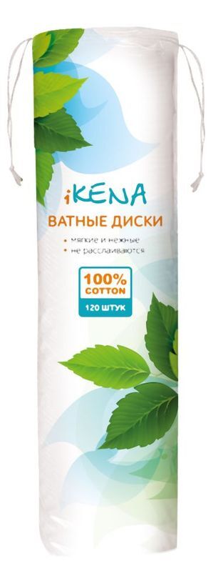 Икена диски ватные 120 шт.
