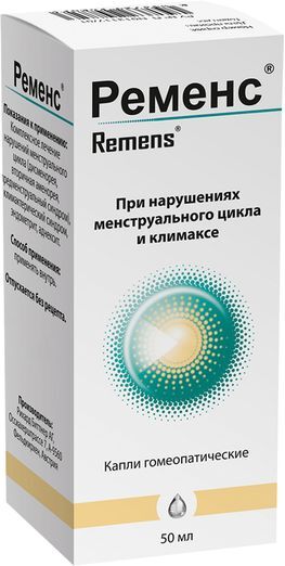 Ременс 50мл капли для приема внутрь