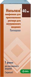 Нольпаза 40мг 1 шт. лиофилизат для приготовления раствора для внутривенного введения Крка, д.д., Ново место Нольпаза 40мг 1 шт. лиофилизат для приготовления раствора для внутривенного введения Крка, д.д., Ново место