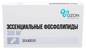 Эссенциальные фосфолипиды 300мг 30 шт. капсулы Эссенциальные фосфолипиды 300мг 30 шт. капсулы