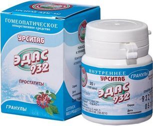 Урситаб эдас-932 20г гранулы гомеопатические