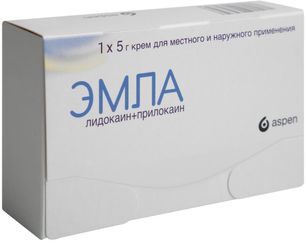 Эмла 5г крем для местного/наружного применения