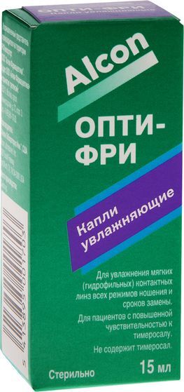 Опти-Фри капли глазные 15мл Опти-Фри капли глазные 15мл