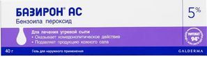 Базирон Ас 5% 40г гель для наружного применения