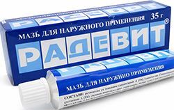 Радевит 35г мазь для наружного применения Радевит 35г мазь для наружного применения