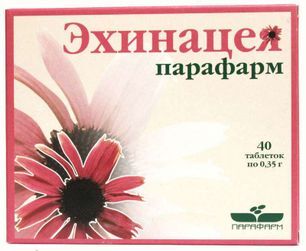 Эхинацея-парафарм таблетки 40 шт.