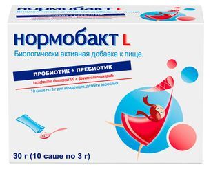 Нормобакт L порошок 3г 10 шт. саше Мастер Фарм Польска Сп.З.о.о.
