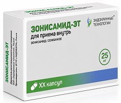 Зонисамид-Эт 25мг 20 шт. капсулы