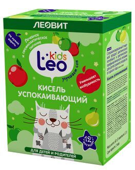 Леовит Лео Кидс кисель успокаивающий 12г 5 шт. Леовит Лео Кидс кисель успокаивающий 12г 5 шт.