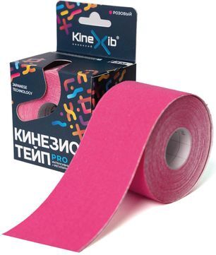 Кинексиб про кинезио-тейп бинт 5см х 5м розовый