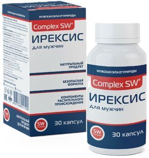 Ирексис Для Мужчин капсулы 30 шт. Ростовская фармацевтическая фабрика Ирексис Для Мужчин капсулы 30 шт. Ростовская фармацевтическая фабрика