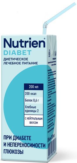 Нутриэн Диабет смесь для энтерального питания стерилизованная 200мл