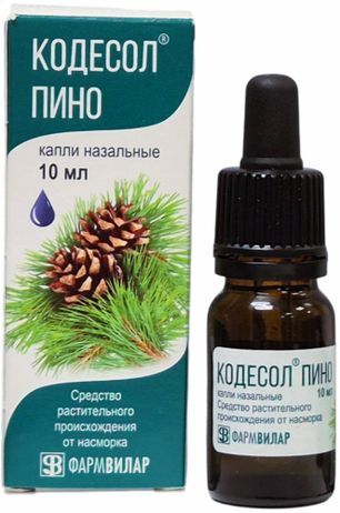 Кодесол пино 10мл капли назальные Кодесол пино 10мл капли назальные