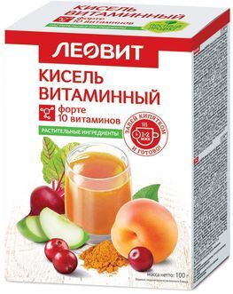 Леовит биоинновации кисель диетический витаминный форте 20г 5 шт.