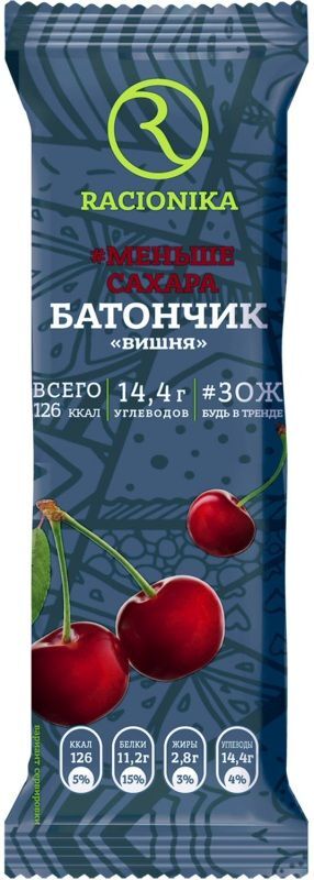 Рационика Сахар-Контроль батончик Вишня 50г Арт Современные научные технологии, Ооо Рационика Сахар-Контроль батончик Вишня 50г Арт Современные научные технологии, Ооо