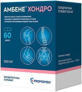 Амбене Хондро 500мг 60 шт. капсулы