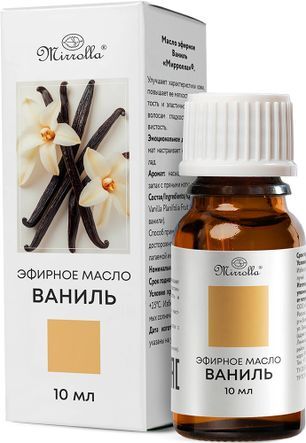 Мирролла масло эфирное Ваниль 10мл Мирролла Мирролла масло эфирное Ваниль 10мл Мирролла