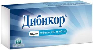 Дибикор 250мг 60 шт. таблетки Пик-фарма Дибикор 250мг 60 шт. таблетки Пик-фарма