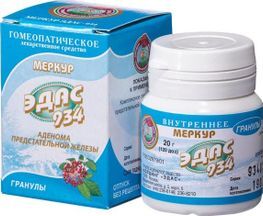 Меркур эдас-934 20г гранулы гомеопатические Меркур эдас-934 20г гранулы гомеопатические