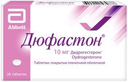 Дюфастон 10мг 28 шт. таблетки покрытые оболочкой Abbott Biologicals B.V./Верофарм Ао Дюфастон 10мг 28 шт. таблетки покрытые оболочкой Abbott Biologicals B.V./Верофарм Ао