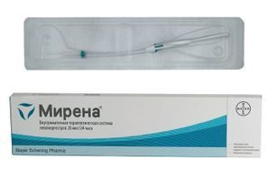 Мирена 1 шт. внутриматочная терапевтическая система Мирена 1 шт. внутриматочная терапевтическая система