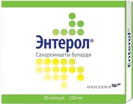 Энтерол 250мг 30 шт. капсулы блистер Энтерол 250мг 30 шт. капсулы блистер