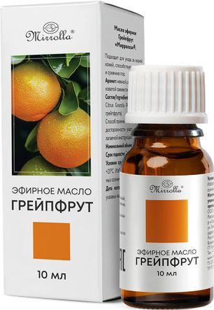 Мирролла масло эфирное грейпфрут 10мл Мирролла масло эфирное грейпфрут 10мл