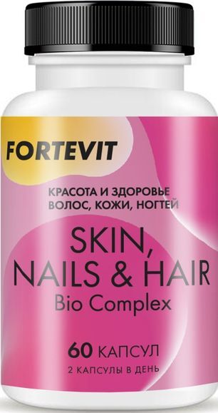 Фортевит волосы, кожа, ногти 60 шт. капсулы