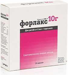 Форлакс 10г (10,167г) 10 шт. порошок для приготовления раствора для приема внутрь